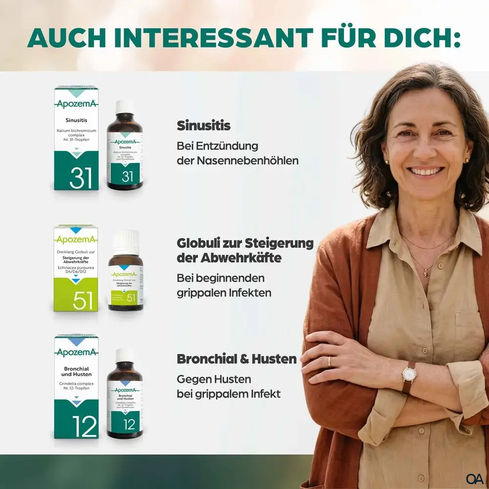 Apozema® Schnupfen und Grippe Aconitum complex Nr. 28 Tropfen zum Einnehmen
