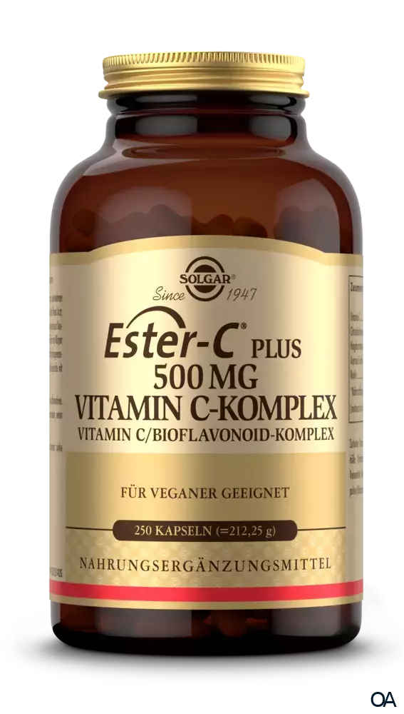 Solgar® Ester-C® Plus 500 mg Vitamin C-Komplex Kapseln