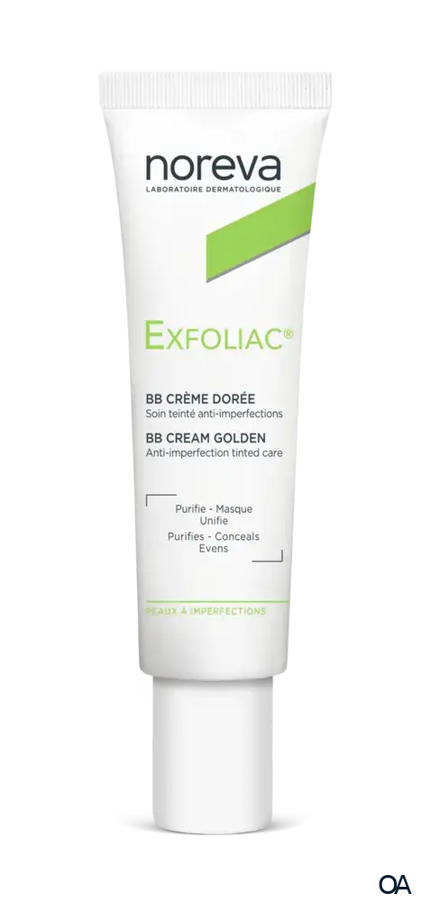 Noreva Exfoliac Getönte BB-Creme Dunkel