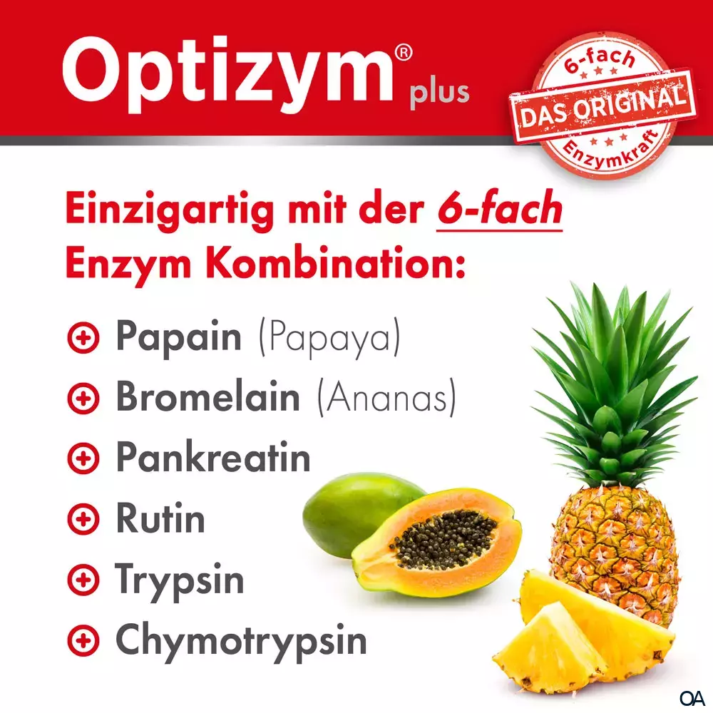 Optizym® Plus Enzymtabletten