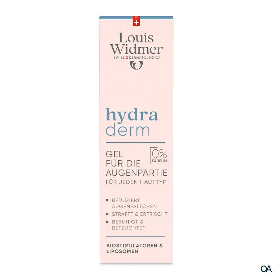 Louis Widmer hydraderm Gel für die Augenpartie - ohne Parfum