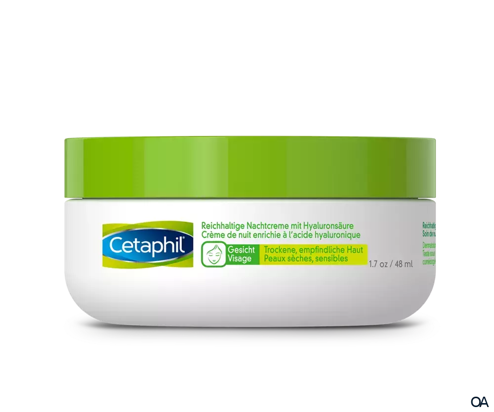 Cetaphil® Reichhaltige Nachtcreme mit Hyaluronsäure