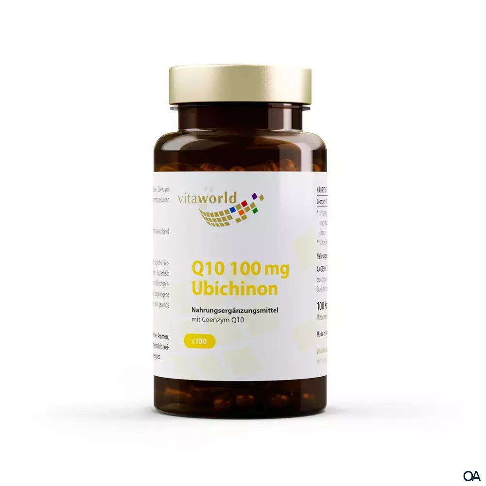 Vitaworld Coenzym Q10 100 mg Ubichinon Kapseln