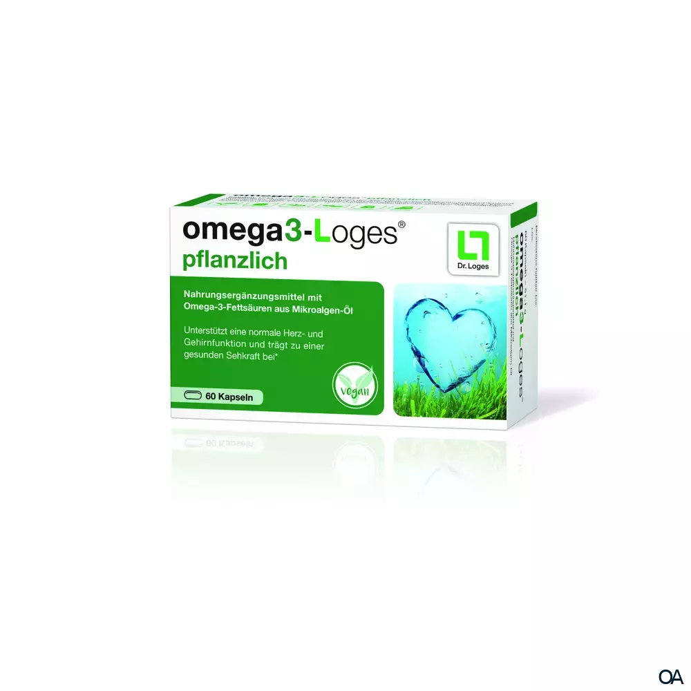 omega3-Loges® pflanzlich Kapseln