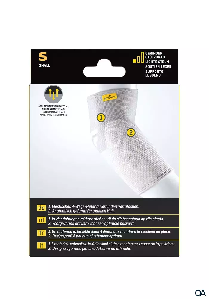 3M FUTURO™ Comfort Lift Ellenbogen-Bandage 76577, S (22.9 - 25.4 cm)